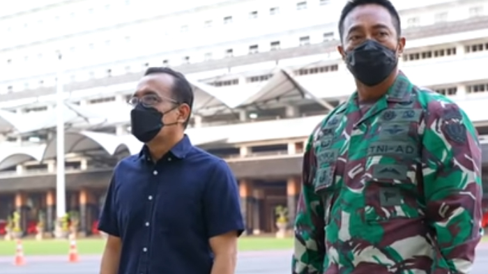 Berdalih Lihat Arwana, Pertemuan Orang Dalam Istana Bisa Muluskan Andika Perkasa jadi Panglima TNI?