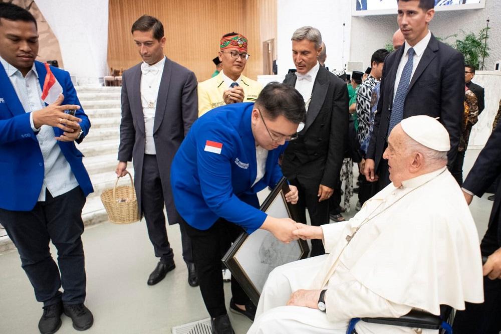 Profil Lionel, Siswa SMP Bekasi Pelukis Paus Fransiskus: Saya Tidak Percaya, 2 Hari tak Bisa Tidur