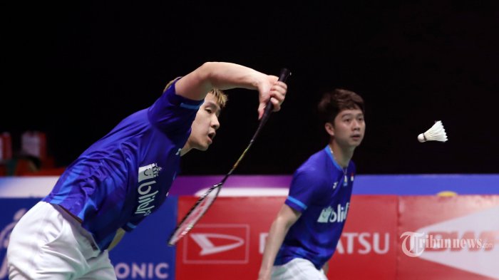 Update Denmark Open 2021 Indonesia vs Perancis, Marcus/Kevin Libas Popov/Toma 2 Gim Langsung