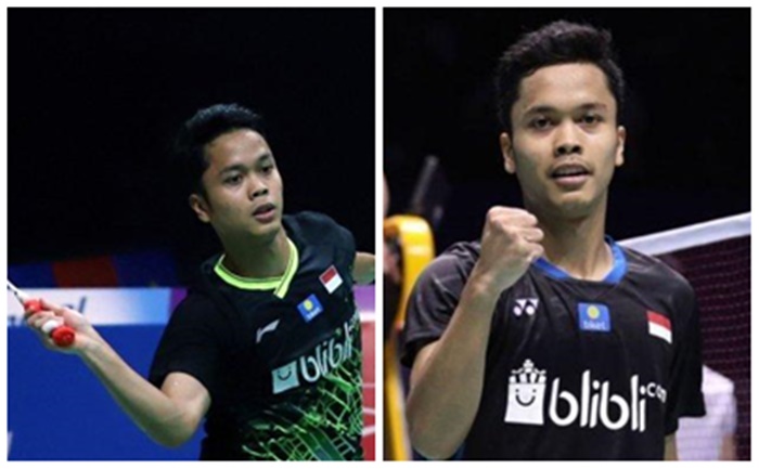 Dukung Tim Bulutangkis Indonesia, Ginting vs Antonsen Pukul 11.45 WITA, Link Live Streaming di Sini