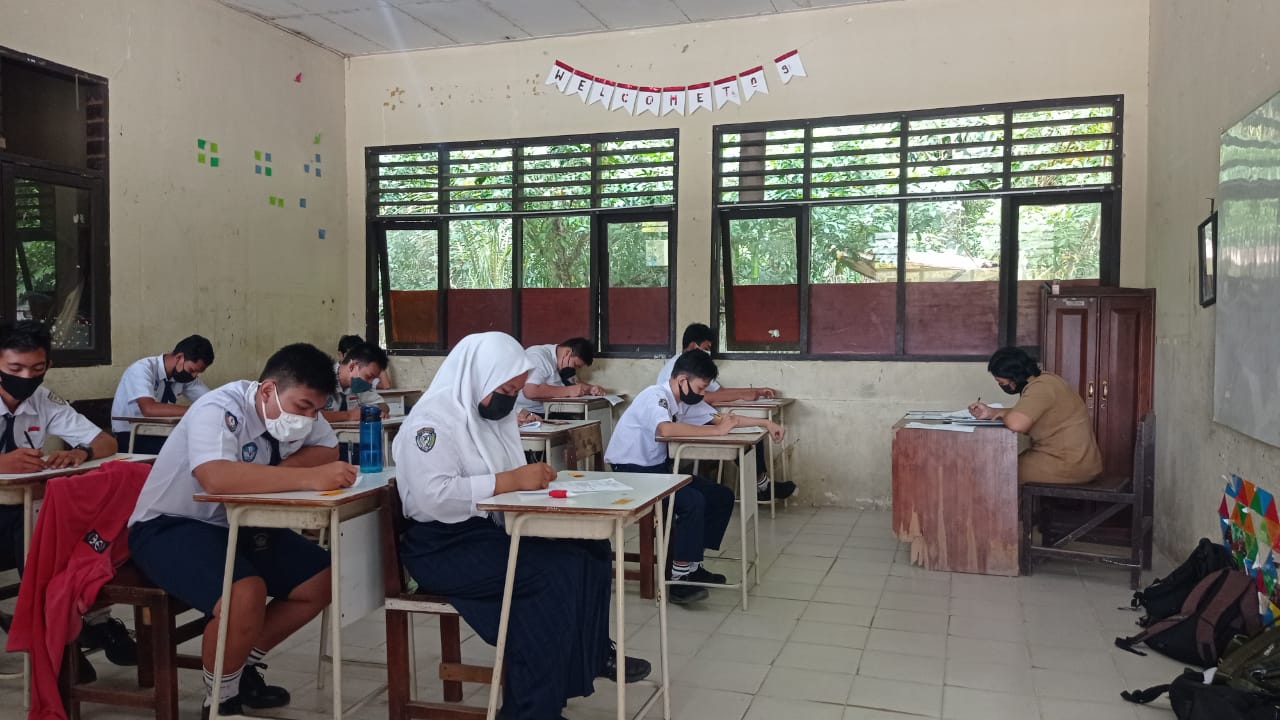 Pembelajaran Tatap Muka di SMPN 2 Malinau Telah Dilakukan, Jam Belajar dan Upacara Dikurangi