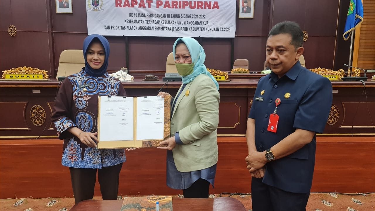 Sampaikan KUA dan PPAS APBD TA 2023, Dewan Beri 6 Catatan ke Pemerintah Kabupaten Nunukan