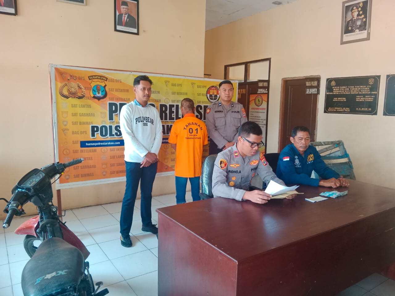 Mencuri Tiang Kursi Ayunan dan Dijual Dengan Harga Rp 265 Ribu, Dua Pelaku Diamankan Polisi