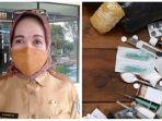 Wakil-Wali-Kota-Bintang-Najirah-dan-Ilustrasi-narkoba-atau-obat-obatan-terlarang-rh.jpg