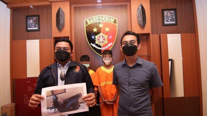 Dua Sekawan di Balikpapan Curi Sepeda Motor, Modusnya Dorong Motor ke Tempat Sepi