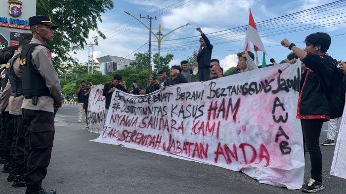 Aksi Damai Jilid 2 GEMPAR Peduli Seruyan, Mahasiswa Kecewa Kapolda Kalteng Tak Kunjung Temui Massa