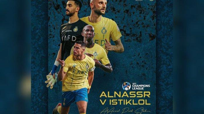 Live TV RCTI Link Streaming Al Nassr vs Istiklol Ujian Cristiano Ronaldo di Liga Champions Asia