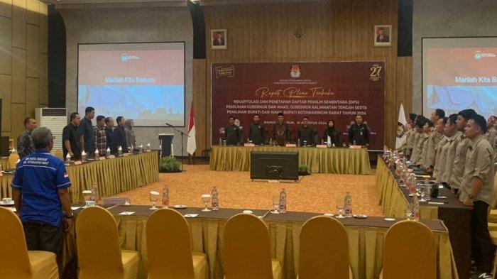 Pilkada Kalteng, DPS 2024 di Kabupaten Kotawaringin Barat Ada 201.816 Pemilih