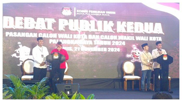 Solusi 2 Calon Wali Kota Atasi Pendidikan Daerah Pinggiran Kota Palangka Raya pada Debat Tadi Malam