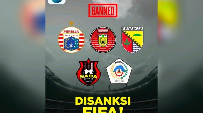 Kabar Buruk Transfer Liga 1 dan 2, Persija, Persiraja, Persikab, Sada Sumut, Persiwa Dihukum FIFA