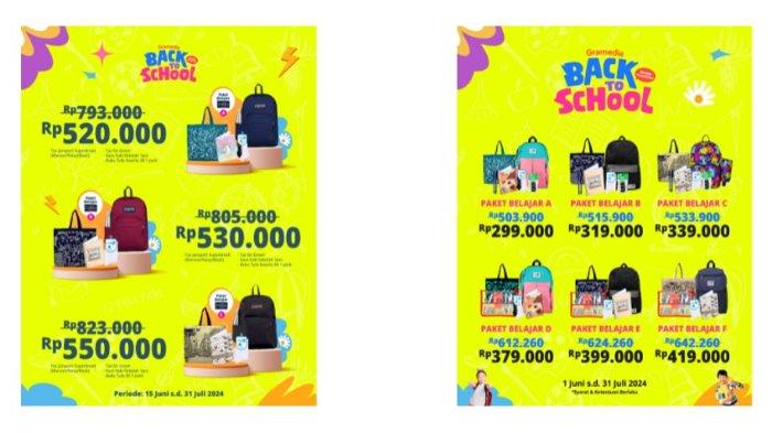 Promo Paket Belajar Eversac dan Jansport dari Gramedia Sambut Tahun Ajaran Baru 2024