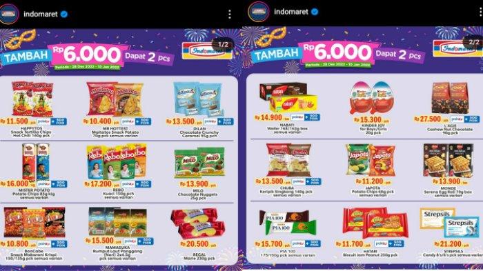 Promo Indomaret Tahun Baru 2023 Hari Ini, Raih Diskon Tambah Rp 6.000 Dapat 2