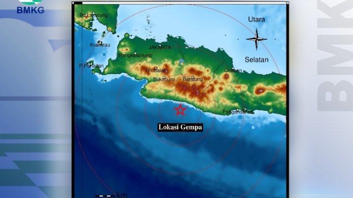 Gempa Malam ini Guncang Bandung Jawa Barat Baru Saja, Update Info BMKG Minggu 26 Oktober 2025
