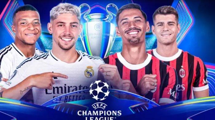 Siaran Langsung SCTV atau Live Streaming: Real Madrid vs Milan, Rossoneri 8 Kali ke Los Blancos