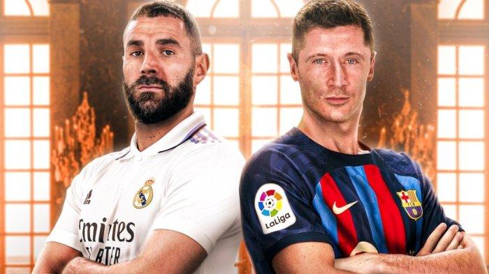 Link Live Streaming RCTI+ Real Madrid vs Barcelona di Semifinal Copa del Rey Kickoff Pukul 03.00 Wib