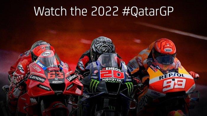 Jadwal Live Trans 7 MotoGP Qatar 2022, Posisi Joan Mir dan Fabio Quartararo di Baris Depan