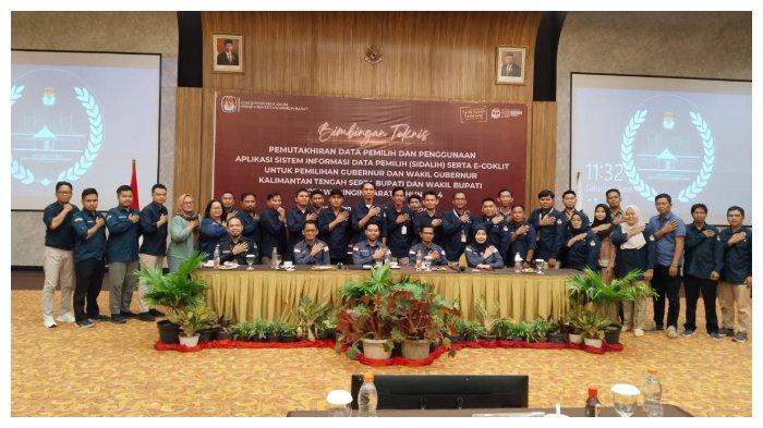 KPU Kobar Gelar Bimtek Pantarlih dan Penggunaan Aplikasi SIDALIH