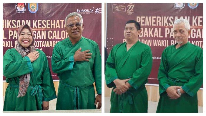 Gandeng RSUD Sultan Imanuddin Pangkalan Bun, KPU Kobar Gelar Pemeriksaan Kesehatan Dua Paslon