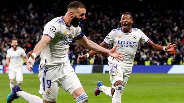 Tekuk Eintracht di Super Eropa 2022, Madrid Samai Rekor AC Milan dan Barca Lewat Benzema & Alaba