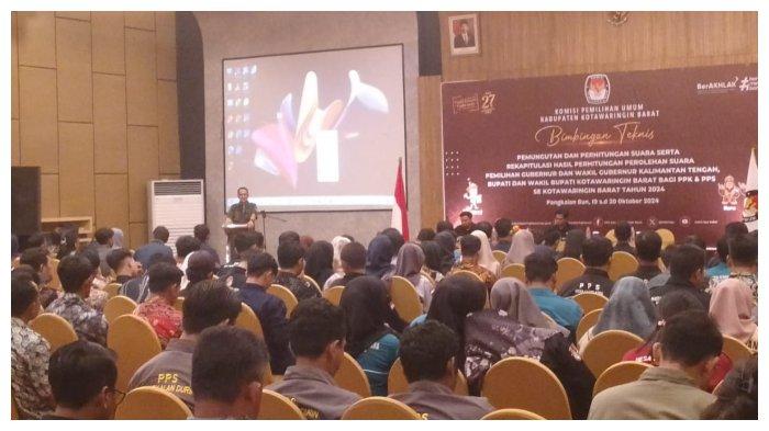 KPU Kobar Tekankan Pentingnya Sinergi Antara PPK dan PPS Wujudkan Pilkada Jurdil
