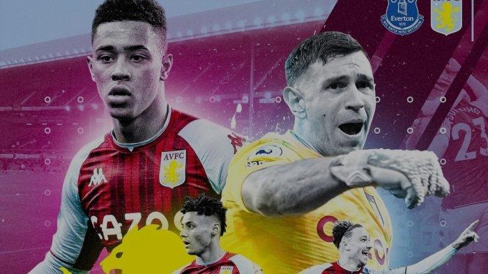 Link Live Streaming Gratis Liga Inggris Everton vs Aston Villa Siaran Mola TV Malam Ini 19.30 WIB