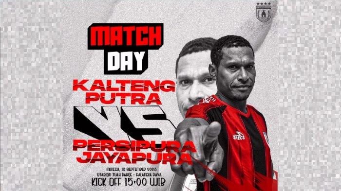 Live Streaming Kalteng Putra vs Persipura Jayapura Liga 2 2023 Tak Tersedia, Cek Link Livescore