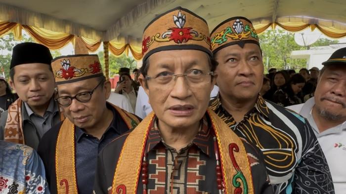 Menag di Kalteng, Tinjau Rusun Kampus IAKN lalu Tanam Pohon di IAHN Palangka Raya