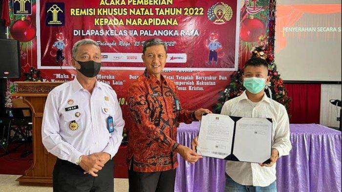 Remisi Natal 2022, 132 WBP Lapas Kelas IIA Palangkaraya Dapat Pengurangan Masa Tahanan