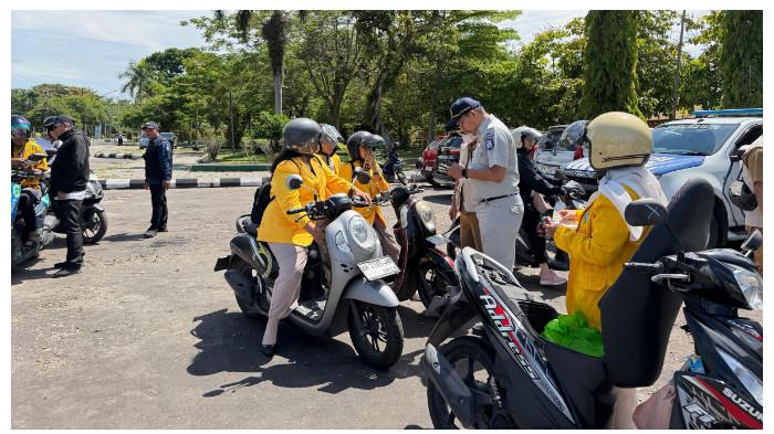 70 Ranmor Terjaring Operasi Penertiban Pajak di Palangka Raya, Total Tunggakan Capai Rp 34,9 Juta
