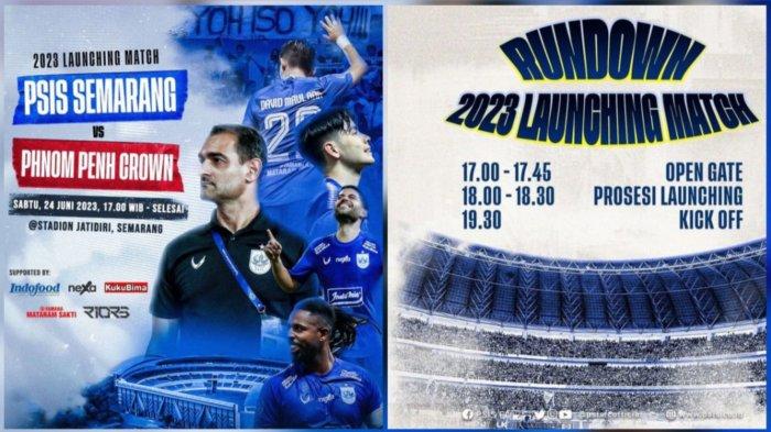 Link Live Skor Hasil PSIS Semarang vs Phnom Penh Crown Uji Coba Jelang Liga 1 Streaming di HP