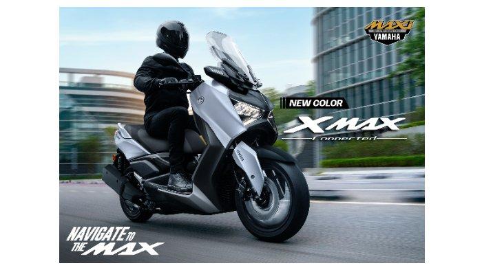 Semakin Di Depan, XMAX Connected Baru Hadir dengan Grafis Sporty dan Varian Warna Elegan