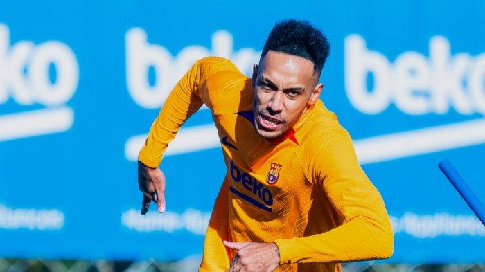 Daftar Nama Pemain Barcelona vs Napoli di Liga Eropa, Senior Ditinggal, Aubameyang & Traore Masuk