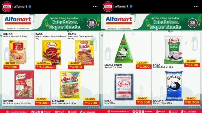 Tak Ada Beras, Cek Promo Kebutuhan Dapur Bunda di Alfamart Tersisa 6 Hari Lagi, Ada Kecap Rp 16.200