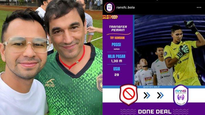 Transfer Liga 1 Ada 9 Pemain di Lis Belanja Raffi Ahmad, RANS FC Rayu Borneo FC, Persija dan Persib