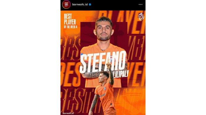 Borneo FC Kalahkan Persita, Stefano Lilipaly dkk di Posisi Kedua Klasemen Liga 1