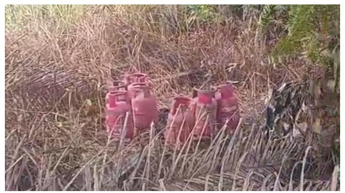 Warga Dikejutkan Gudang Tabung Gas LPG di Sampit Kalteng Dibobol Maling