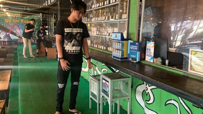 Uang Kotak Amal Raib Digondol 2 Remaja di Kafe di Taman Kuliner Tunggal Sangumang Palangkaraya