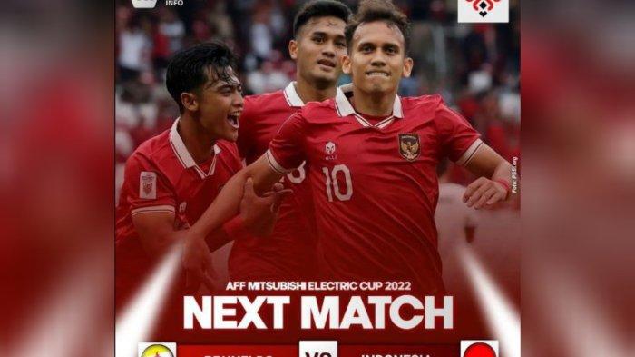 Link TV Online RCTI Streaming Timnas Indonesia vs Brunei Piala AFF 2022 Hari ini, Live Skor di Sini