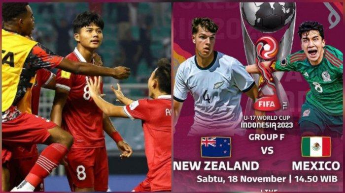 Live Skor Hasil Timnas Indonesia Lolos Tunggu Selandia Baru vs Meksiko Sekarang SCTV dan Streaming