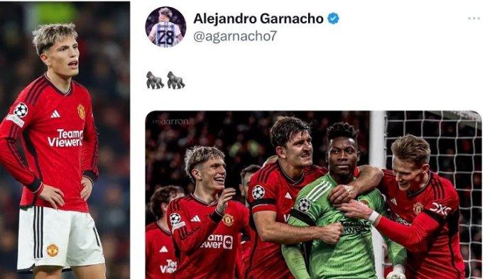 Sanksi FA Garnacho Gara-gara Sebut Andre Onana Seperti Gorila, Kiper Man United Buka Suara
