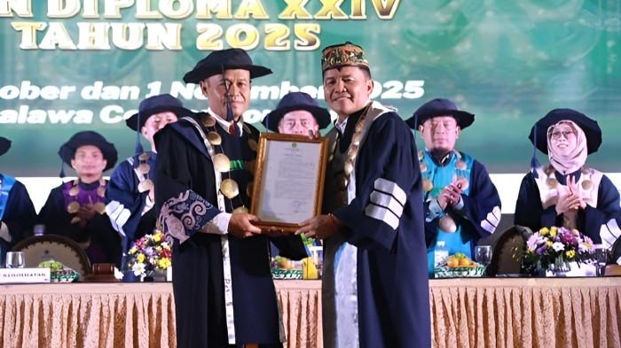 Gubernur Agustiar Didaulat Jadi Senat Kehormatan UMPR, Janji  Perhatikan Serius Pendidikan Kalteng