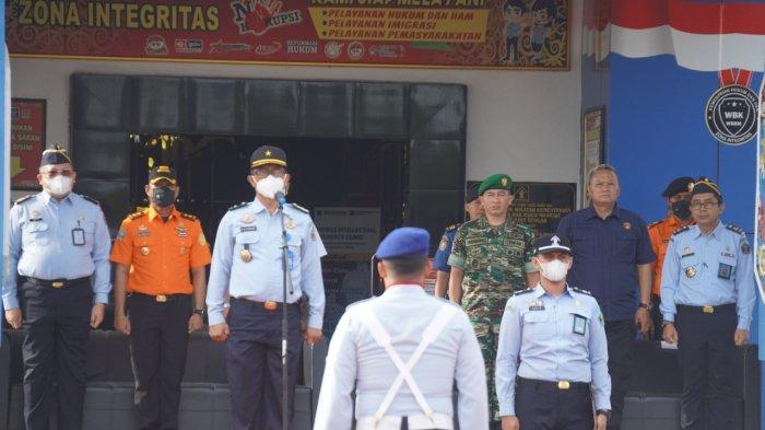 Kanwil Kemenkumham Kalteng Gelar Apel Siaga Persiapan Menjelang Nataru