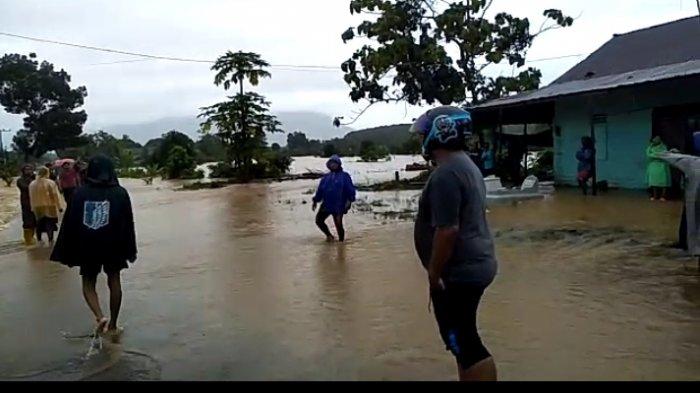 Jalur Alternatif Keluar Masuk ke Kota Pelaihari Kalsel Tak Bisa Dilewati