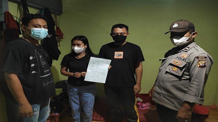 Tim Operasi Pekat Kepolisian Sektor Entikong Kalbar Amankan Dua Pasangan Bukan Suami Istri