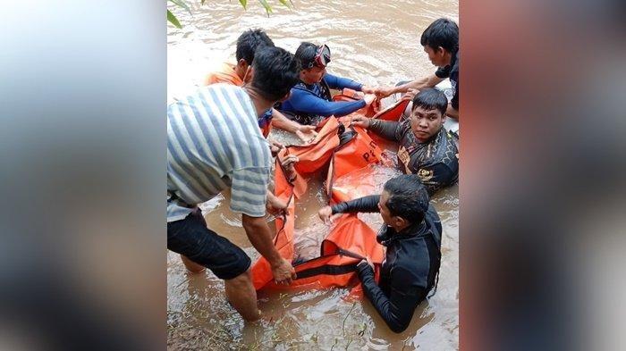 2 Hari Tenggelam, Jasad Bocah Tenggelam di Sungai Nipah Paser Ditemukan Tak Bernyawa oleh TIM SAR