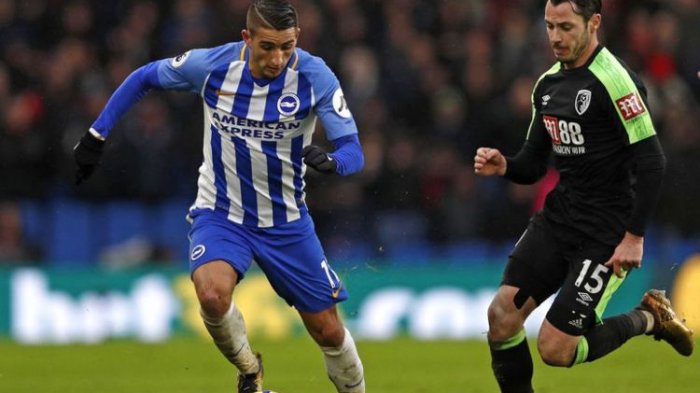 Pemain Brighton & Hove Albion Cetak Gol Pertama di Tahun 2018, Berikut Hasil Lengkap Pekan ke-22