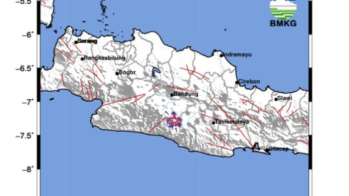 Gempa Terkini Guncang Bandung Jawa Barat Baru Saja, Update Info BMKG Selasa 4 November 2025