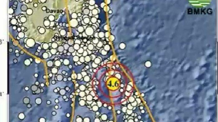 GEMPA Terkini Baru Saja Guncang Melonguane Sulawesi Utara Senin 8 April 2024, Info BMKG Mag 4,6 SR