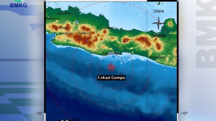 Gempa Terkini Guncang Pangandaran Jawa Barat Seusai Maluku Barat Daya 2 Kali Baru Saja, Cek BMKG