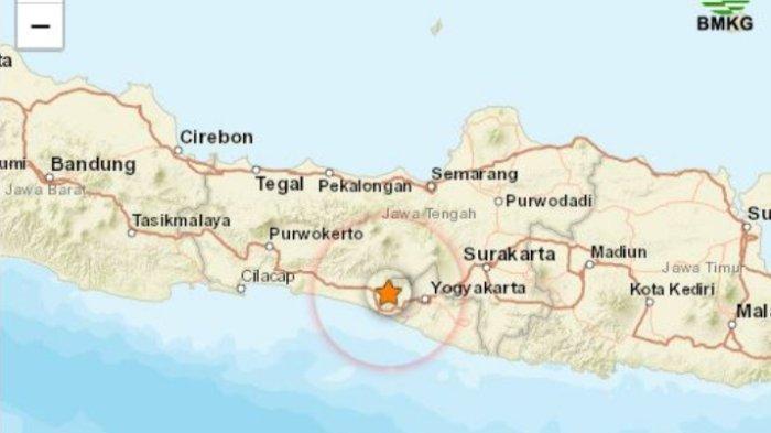 Gempa Terkini Magnitudo 2,5 SR, Rabu 16 Agustus 2023 Sore, Baru Saja Guncang Kulonprogo Yogyakarta